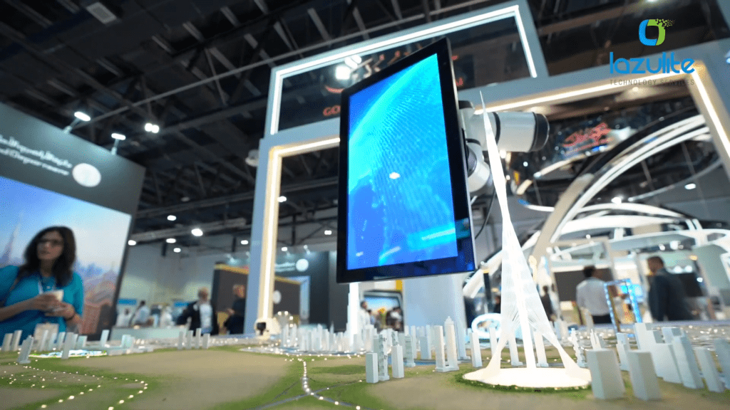 Robotic Arm Display Controlled By Touch Screen Application for Dubai Municipality at Cityscape 2019 0-11 screenshot