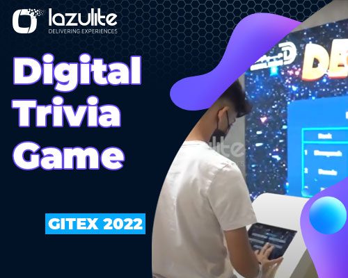 Digital Trivia Game | Shooting Game – Phygital Activation | 360 VR Experience – DDA at GITEX 2022