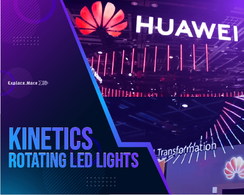 Kinetics for Enhanced Customer Engagement I Rotating Lights I Façade light animation I Lazulite