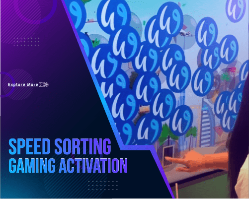 Speed Sorting Gaming Activation | National Day 2022 Activation | Customized Touch Screen Application