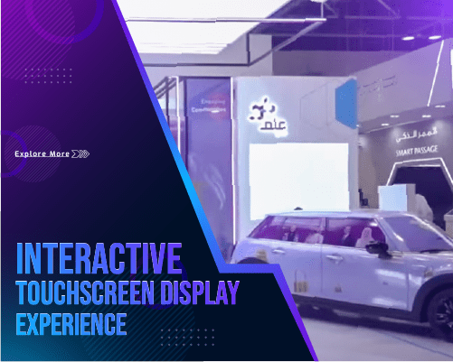 Interactive Touchscreen Display Experience | Creative Content Development for Elm KSA at GITEX 2022