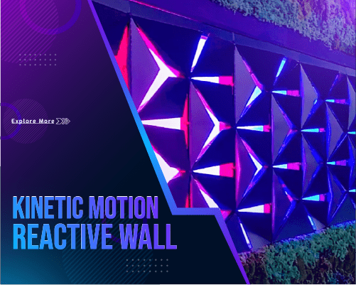 Kinetic Wall Displays for Memorable Brand Experiences