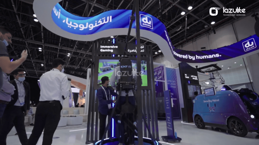 Du 5G Gaming VR _ GITEX 2021 _ Omni Directional VR Treadmill 0-19 screenshot