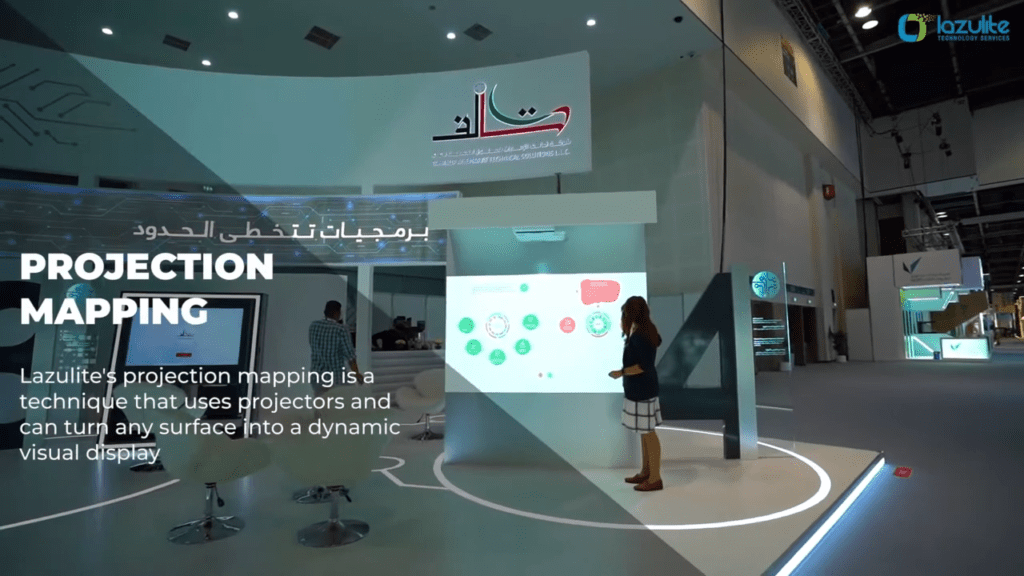 Touch-Activated Interactive Projection Wall _ Digital Story Wall _ 3D Projection Mapping